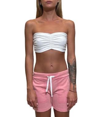 vintage relaxed lounge shorts pink