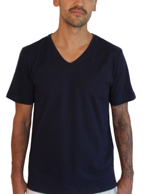 
                
                    Load image into Gallery viewer, Men V Neck Tee
                
            