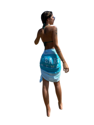 Soft Touch Light Cotton Sarong turquoise