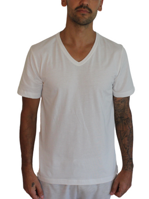 
                
                    Load image into Gallery viewer, Men V Neck Tee
                
            