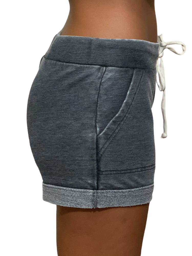 
                
                    Load image into Gallery viewer, vintage relaxed lounge shorts washed black
                
            