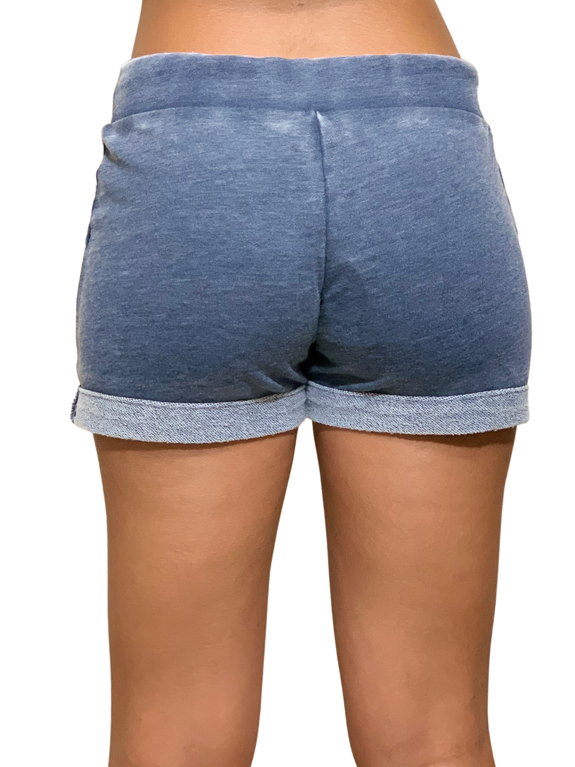 vintage relaxed lounge shorts washed navy